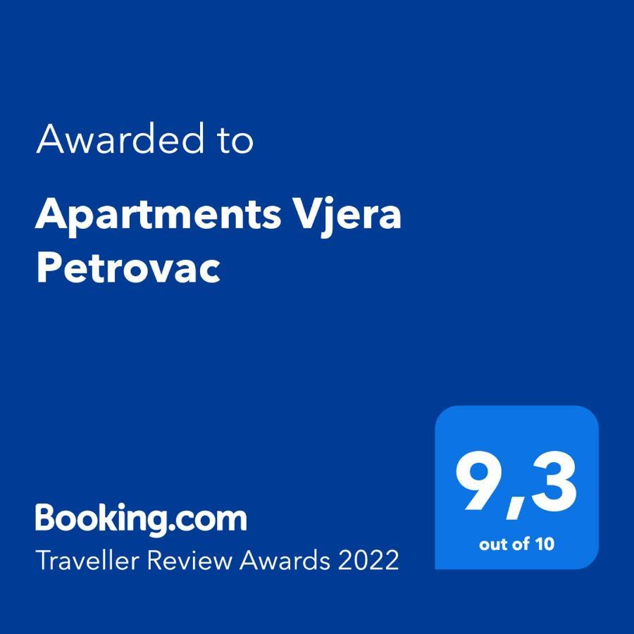 Apartments Vjera Petrovac 외부 사진